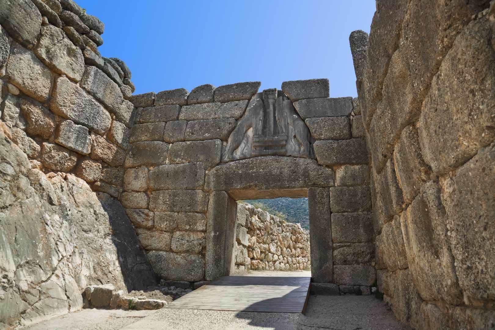 Mycenae lion gate