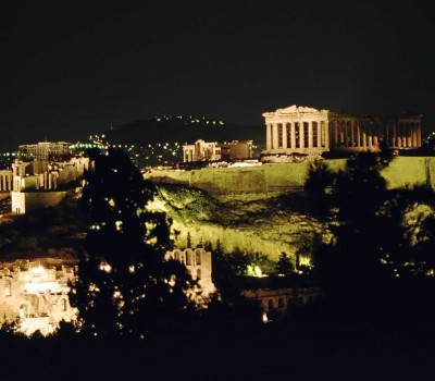 athens night