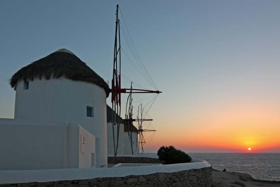 Mykonos windmills