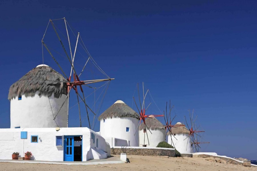 Lower Windmills in Mykonos