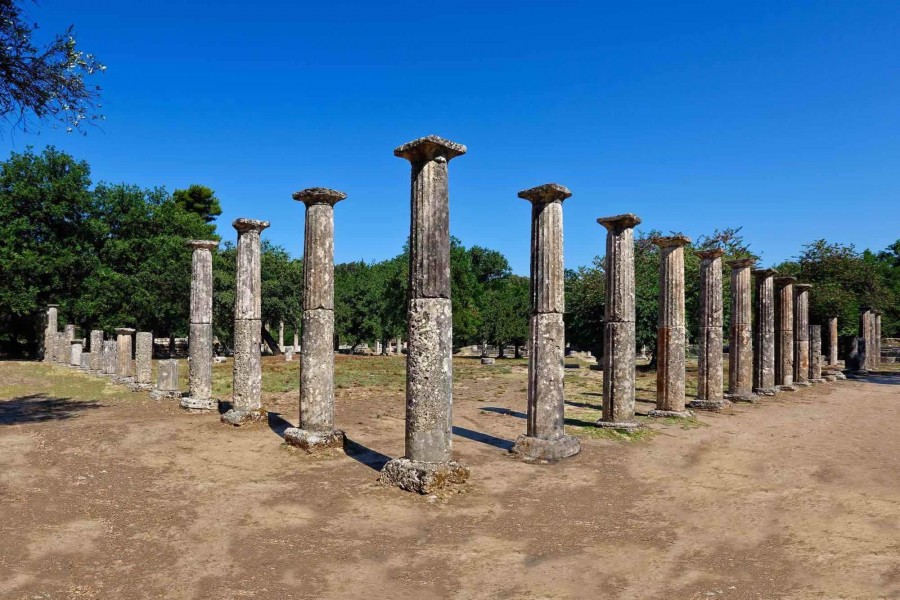 Palaestra monument Olympia