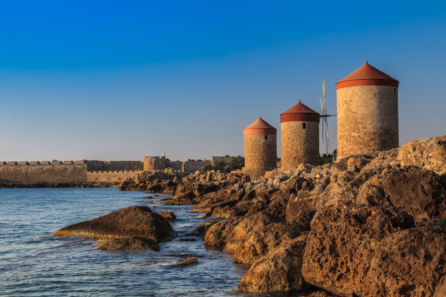 Rhodes - Mandraki Harbor