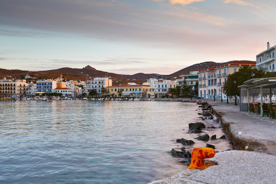 Tinos waterfront